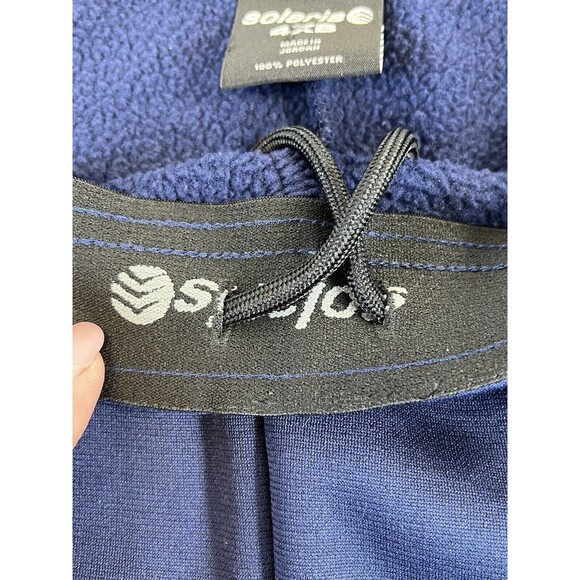 BIG & TALL SOLARIS Fleece Sweatpants Lounger Active Joggers Navy Mens Size  4XB - Picture 4 of 10